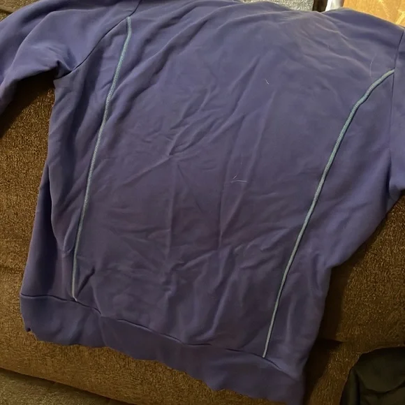 Blue Northface hooded light sweatshirt - Picture 3 of 3